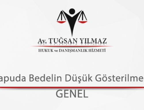 Tapuda Bedelin Düşük Gösterilmesi